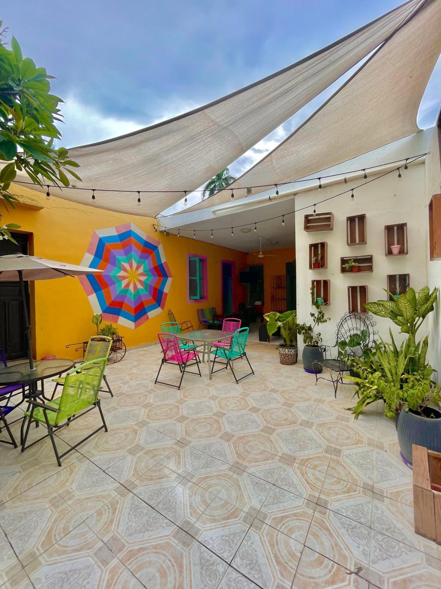 Hostal Rosa Mexicano Mérida Buitenkant foto